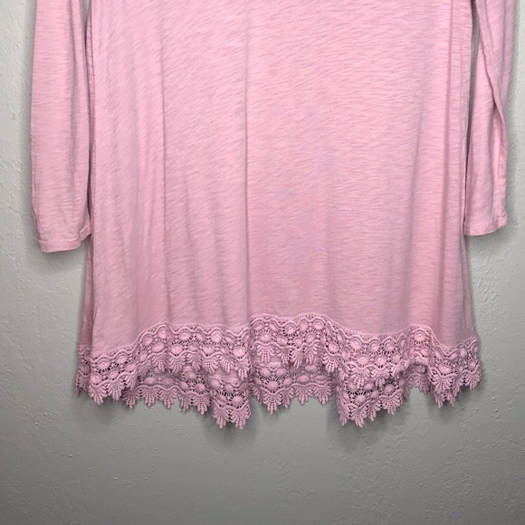 Altar'd State long sleeve Tunic size M Pink - Picture 3 of 5
